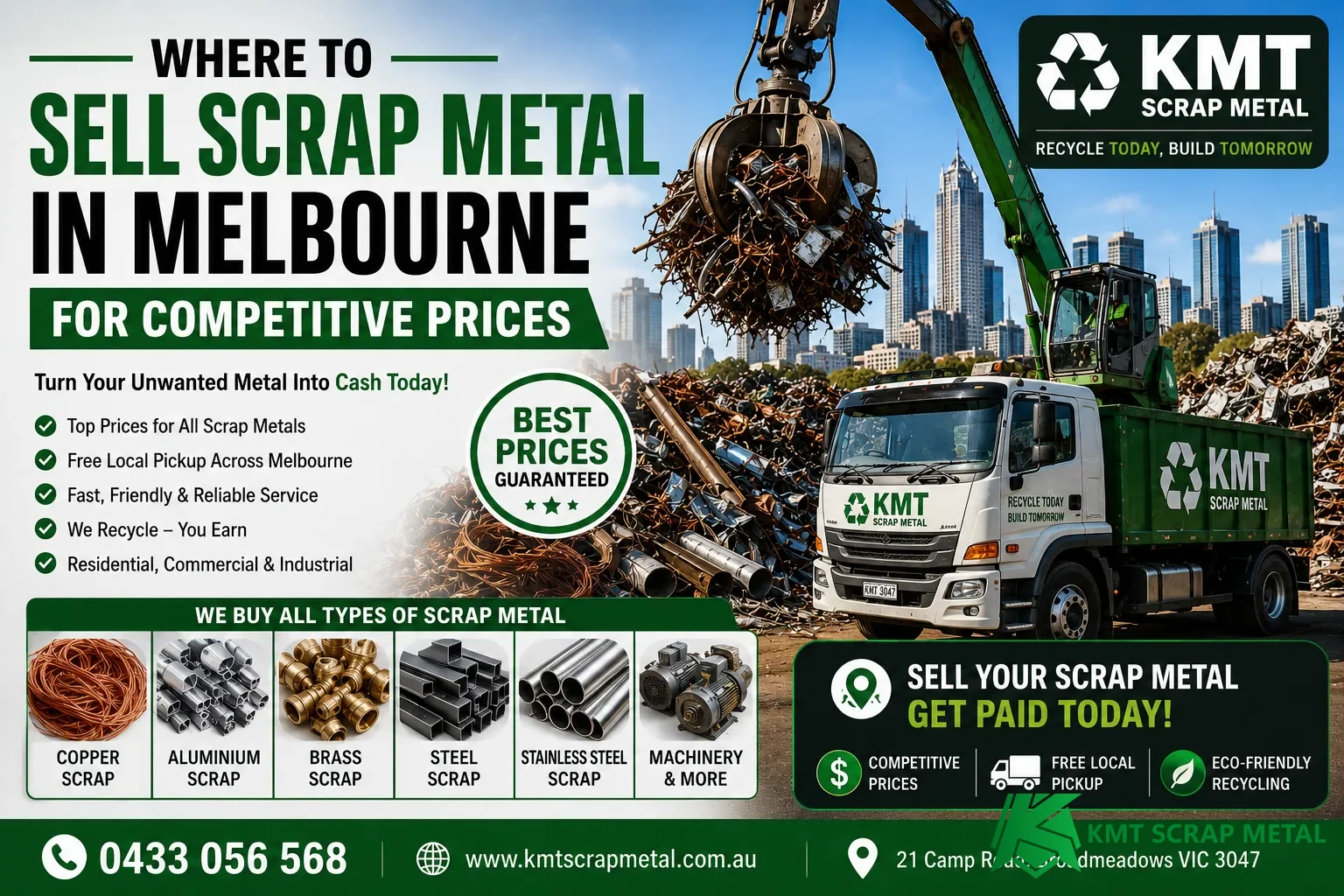 Top Scrap Metal Recycling Services in Melbourne