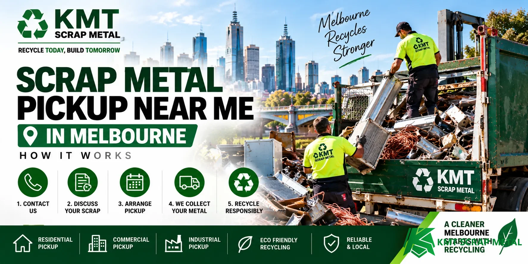 Scrap Metal Pickup Near Me in Melbourne: How It Works