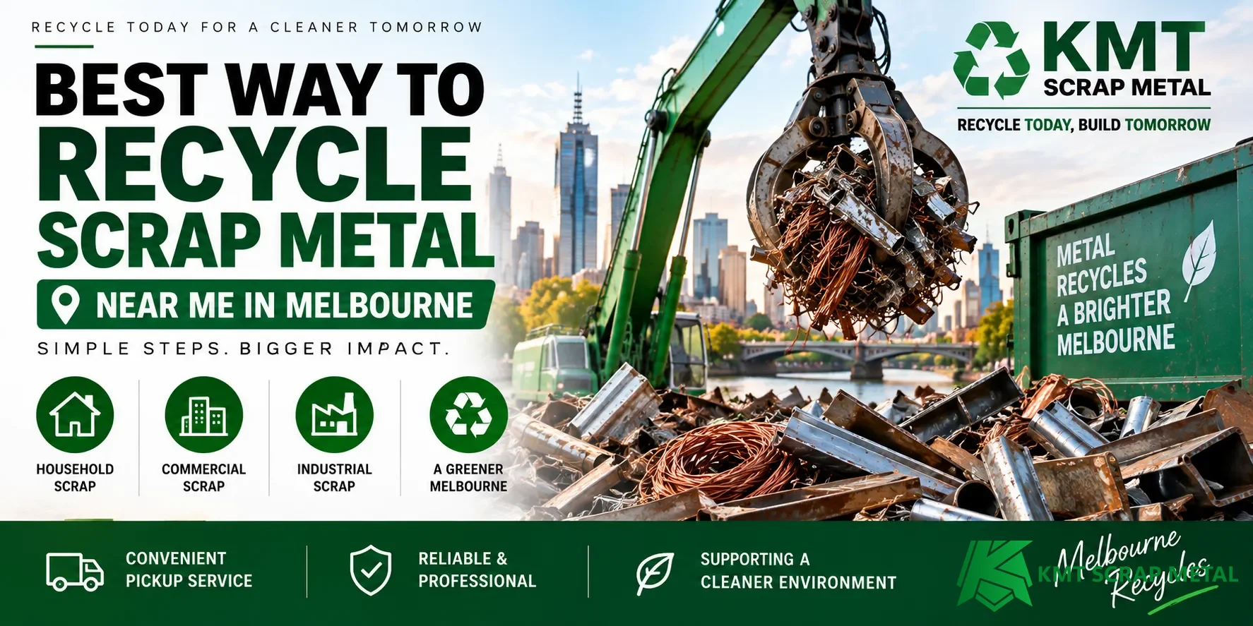 Best Way to Recycle Scrap Metal Near Me in Melbourne